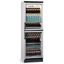 Armario Expositor Refrigerado con Puerta de Cristal doble 347 litros EUROFRED FKG 370/2P