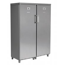 Armario Snack de Refrigerados y Congelados 700 litros 2 Puertas Inoxidable de 1250 x650 x1770h mm KITCF350PROSS