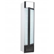 Armario Expositor Refrigerado Puerta de vidrio Slim line de 440x500x1930mm FSL-160