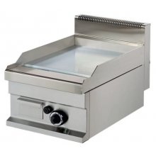 Fry tops a gas sobremesa Placa Acero rectificado 15 mm 6,0kw 400x700x290h mm GG711SR ARISCO
