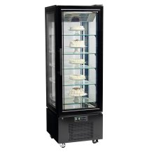 Armario Expositor Refrigerado 400 Litros 4 Caras de Cristal Línea VIBORG UPD400-C CLIMAHOSTELERIA