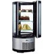 Armario Expositor Refrigerado 4 caras de cristal Circular 100 litros EXPOVISION-R100 MESFRED