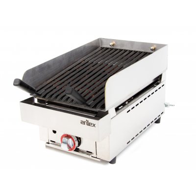 BARBACOA GRILL 35 CMS VASCA A GAS PIEDRA VOLCÁNICA 7,2 KWS MOD 35VAS