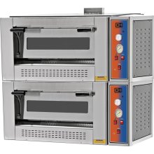 Horno Pizza a Gas capacidad 4 + 4 pizzas diámetro 30 cm EMP4+4G